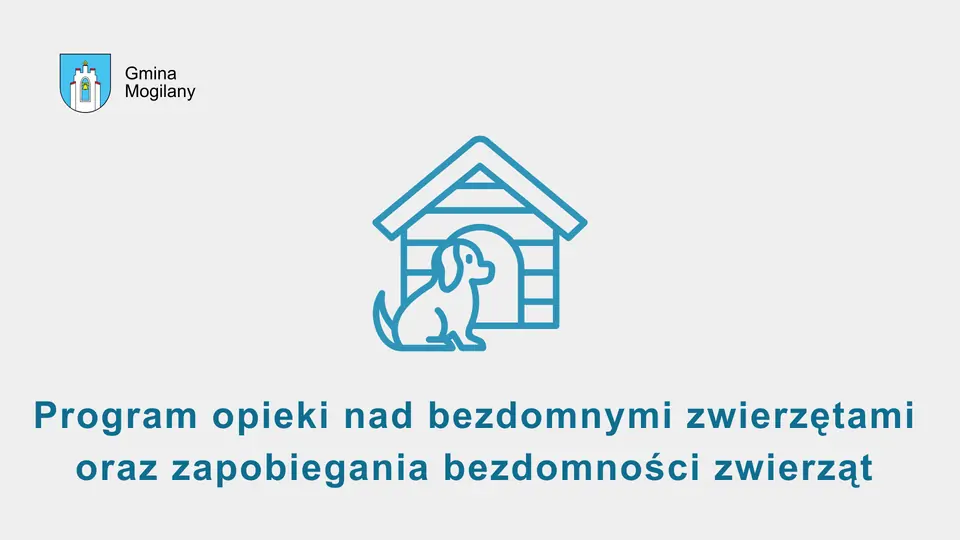 Konsultacje dla organizacji społecznych dotyczące bezdomności zwierząt w Gminie Mogilany